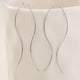 thumbnail image 1 of Long Tassel Threader Earrings Wave Shaped Simple Long Chain Earrings Elegant Earrings For Women & Girls, 1 of 5