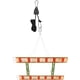 thumbnail image 1 of Luz para plantas de interior, 80 W, tiras de luz LED para cultivo, 2 barras, espectro completo, lámparas colgantes para cultivo de plantas de interior, invernaderos, plántulas, vegetales, suculentas y, 1 of 6