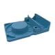 thumbnail image 1 of Estante De Drenaje De Tazas De Silicona, Soporte Multifuncional Para Botellas De Agua, Vasos, Azul Y Verde, 1 of 3