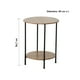 thumbnail image 3 of Mesa Lateral Redonda Noruega Industrial Café, 3 of 3
