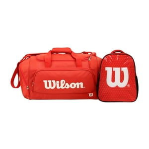 Pack Wilson Bolso Mercury Rojo + Mochila Sweet Rojo