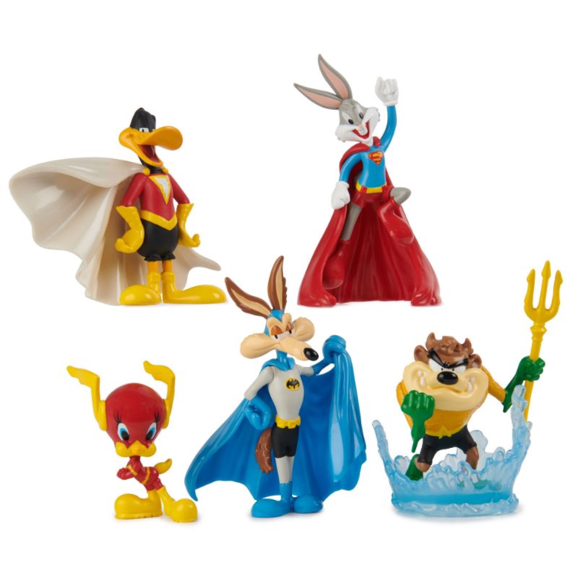 Figura Coleccionable WB 100th Looney Tunes Heroes Pack 5 Figuras.