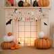 thumbnail image 5 of Guirnalda de arpillera Happy Halloween – Mandala Crafts, 5 of 7