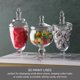 thumbnail image 2 of Frascos de almacenamiento decorativos Elements, vidrio transparente, boticario, 2 of 7