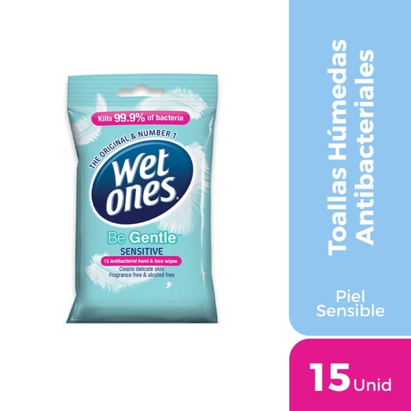 Toallas Antibacteriales, 15 Un