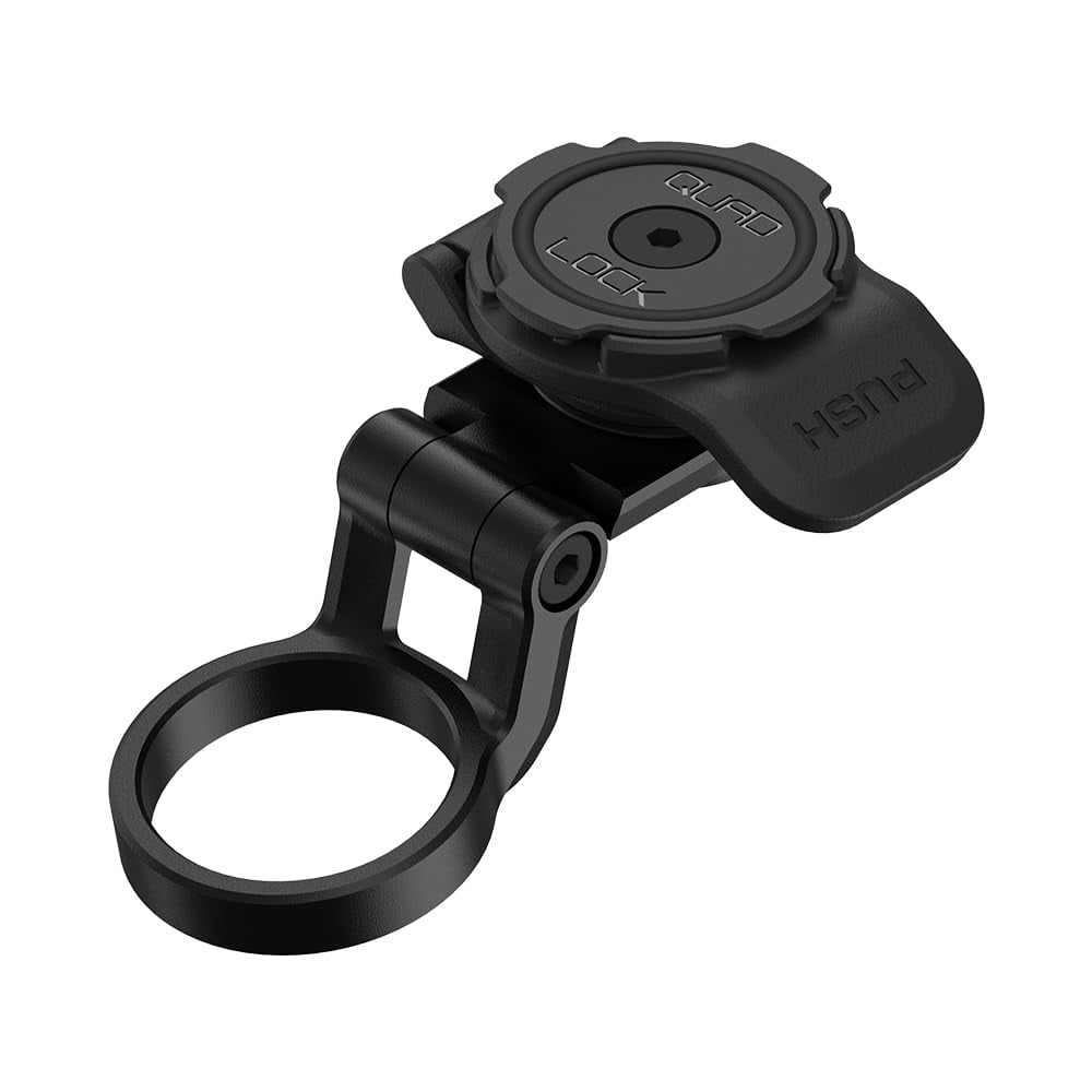 Quad Lock - Soporte Para Teléfono De Bicicleta Con Cierre Cuádruple, Tapa Ajustable