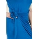 thumbnail image 5 of Vestido Mini de Talla Grande con Mangas Cortas, Lazo Lateral y Parte Delantera Cruzada de Color Liso, 5 of 5