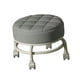 thumbnail image 1 of Taburete De Pedicura Pequeño, Resistente Y Fácil De Mover, Con Asiento Bajo Y Ruedas, Para Salones De Oficina, 1 of 5