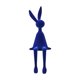 thumbnail image 5 of Figura De Conejo Sentado, Centro De Mesa, Adorno De Animal Para El Hogar, Escritorio, Hotel, Talla S, Azul, 5 of 5