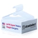 thumbnail image 1 of Perchas de plástico Closetselect Super Heavy Duty, color blanco, 24 unidades, 1 of 9