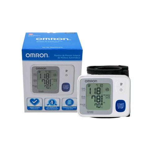 Omron - Monitor De Presión Arterial De Muñeca