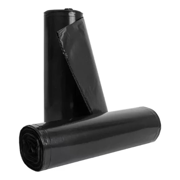 Bolsa de Basura Grande 80x110 10 ud Ultra Resistente Brillux negro