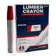 thumbnail image 1 of Crayones para madera Lucky Art Crayonology rojos, paquete de 12, 1 of 7