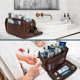 thumbnail image 5 of Neceser de viaje PAVILIA para hombre – Kit de afeitado Dopp, 5 of 7
