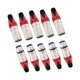 thumbnail image 1 of 10 Conectores De Cable XLR Macho Y Hembra Portátiles Para DJ, Fiestas, Estudio, Canto, Color Rojo, 1 of 5