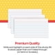 thumbnail image 2 of Index Card School Smart Ruled de 4 x 6 pulgadas y 90 libras, color blanco, paquete de 100, 2 of 9