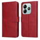 thumbnail image 1 of Funda Billetera para Xiaomi Redmi Note 14 5G con Porta Tarjetas y Soporte Ajustable Rojo, 1 of 5