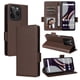 thumbnail image 4 of Funda Cartera para BLU Bold K10 Tapa Flip con Ranuras y Soporte Marrón, 4 of 5