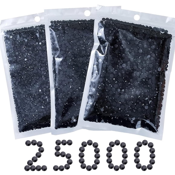 Strass MYYKO 25.000 piezas – gemas de resina con fondo plano