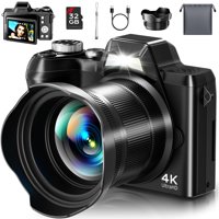 Cámara Digital Coonyes 56Mp 4K Uhd Con Enfoque Automático Y Zoom 16X
