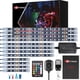 thumbnail image 1 of Kit Tira LED RGB DITRIO 12pcs 12V Universal Moto Control Remoto, 1 of 3
