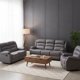 thumbnail image 1 of Living Reclinable 1 Sofá 3 Cuerpos + 1 Sofá 2 Cuerpos + 1 Berger New Praga Gris, 1 of 3