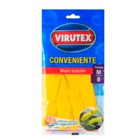 Virutex - Pack X 4 Guante Conveniente Clásica Talla M