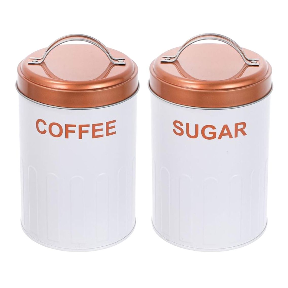 Oem - Pack 2 Envases Contenedores Frascos De Cocina Azucar Y Cafe