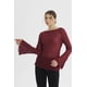 thumbnail image 2 of Polera Mujer Vuelos Manga Burdeo, 2 of 4