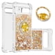 thumbnail image 1 of Funda Para Google Pixel 7a Con Brillo Líquido, Protección Completa Y Soporte De Anillo Giratorio, 1 of 4