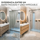 thumbnail image 2 of Forro Cortina Baño Ducha Con Iman Larga 180x180 Plastico Az Transparente Impermeable, 2 of 10