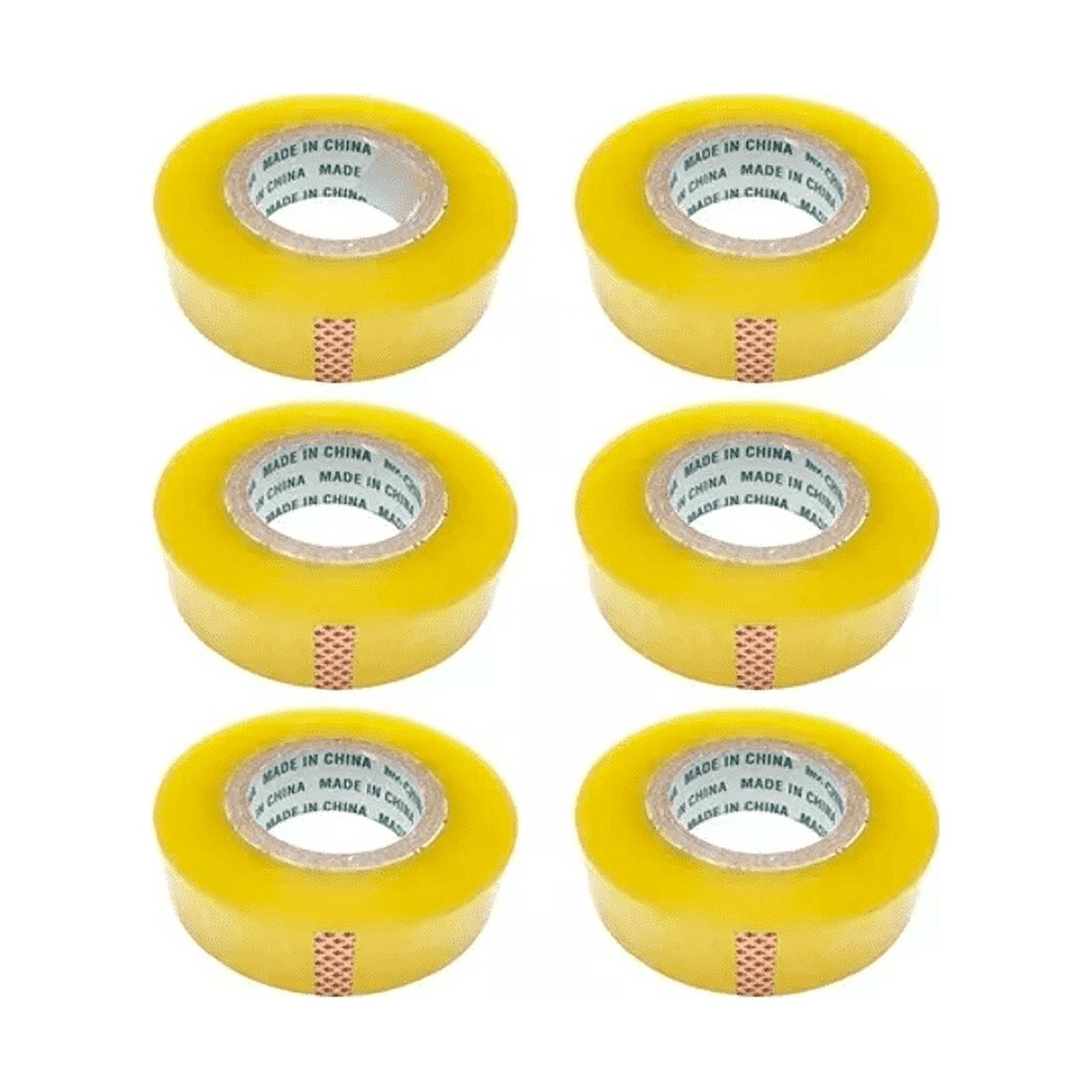 Genérico - Pack 6 Cintas Embalaje Transparente 300 Mtrs Reales 48mm