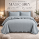 thumbnail image 2 of Cubrecama Verano Quilt Magic Super King 270x260 Cm Reversible 2 Fundas Gris, 2 of 3