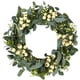 thumbnail image 1 of Corona De Eucalipto Para Puerta De Entrada 50 Cm Color Verde Decoración Del Hogar, 1 of 6
