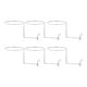 thumbnail image 1 of Soporte De Montaje En Pared Para Casco, Estante De Almacenamiento Estable Para Exhibición De Sombreros, Diámetro De Alambre De 6mm, Diámetro De 240mm, 6 Uds., 1 of 3