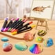 thumbnail image 5 of Plumas de pintura acrílica Droaful de 48 colores con doble punta e impermeables, 5 of 6