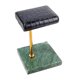 thumbnail image 5 of Soporte De Exhibición Del Sostenedor Del Estante De La Barra En T De La Joyería Del Reloj De Mármol Verde Y Dorado, 5 of 5