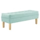 thumbnail image 2 of Banqueta Wood 2c Felpa 05 Verde Agua, 2 of 4