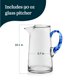 thumbnail image 3 of Jarra Libbey 2,5 L con Asa Azul Artesanal, 3 of 8