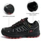 thumbnail image 3 of Zapatillas de senderismo Queday Waterproof para hombre, color verde, talla 9.5, 3 of 3