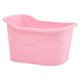 thumbnail image 1 of Cubo De Ba?o Con Asiento De Apoyo, Accesorios De Ba?o Para Recién Nacidos Y Ni?os Peque?os, Color Rosa, 1 of 5