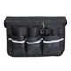 thumbnail image 1 of Bolsa De Herramientas Tela Oxford Con Bolsillos Jardinero Para Limpieza Restaurante Catering Negro, 1 of 5