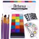 thumbnail image 1 of Set de maquillaje al óleo para rostro y cuerpo UCANBE Athena, 20 colores con Acc, 1 of 7