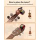 thumbnail image 4 of Afinador de Guitarra New Bee de Clip con Pantalla a Color Recargable, 4 of 5