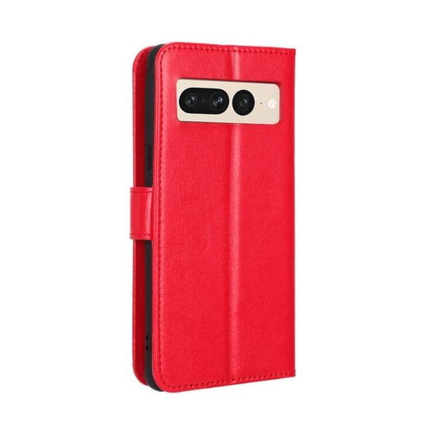 Funda tipo libro para Google Pixel 7 Pro 5G, cartera todo‑en‑uno, funda multifuncional con tarjetero y correa de muñeca desmontable