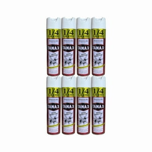 Pack 8 Insecticida Tanax En Aerosol 220Cc Elimina Todo Insecto