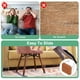 thumbnail image 5 of Uxcell 16-Pack Protectores de Suelo para Patas de Silla, Almohadillas de Silicona con Fieltro para Patas de Muebles para Suelos de Madera Dura, 5 of 7