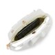 thumbnail image 5 of Bolso de mano FanChris 25 cm fruncido blanco con cadena, 5 of 7