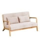 thumbnail image 1 of Sofa de 2 Asientos Moderno de Comedor con Apoyabrazos, 1 of 3