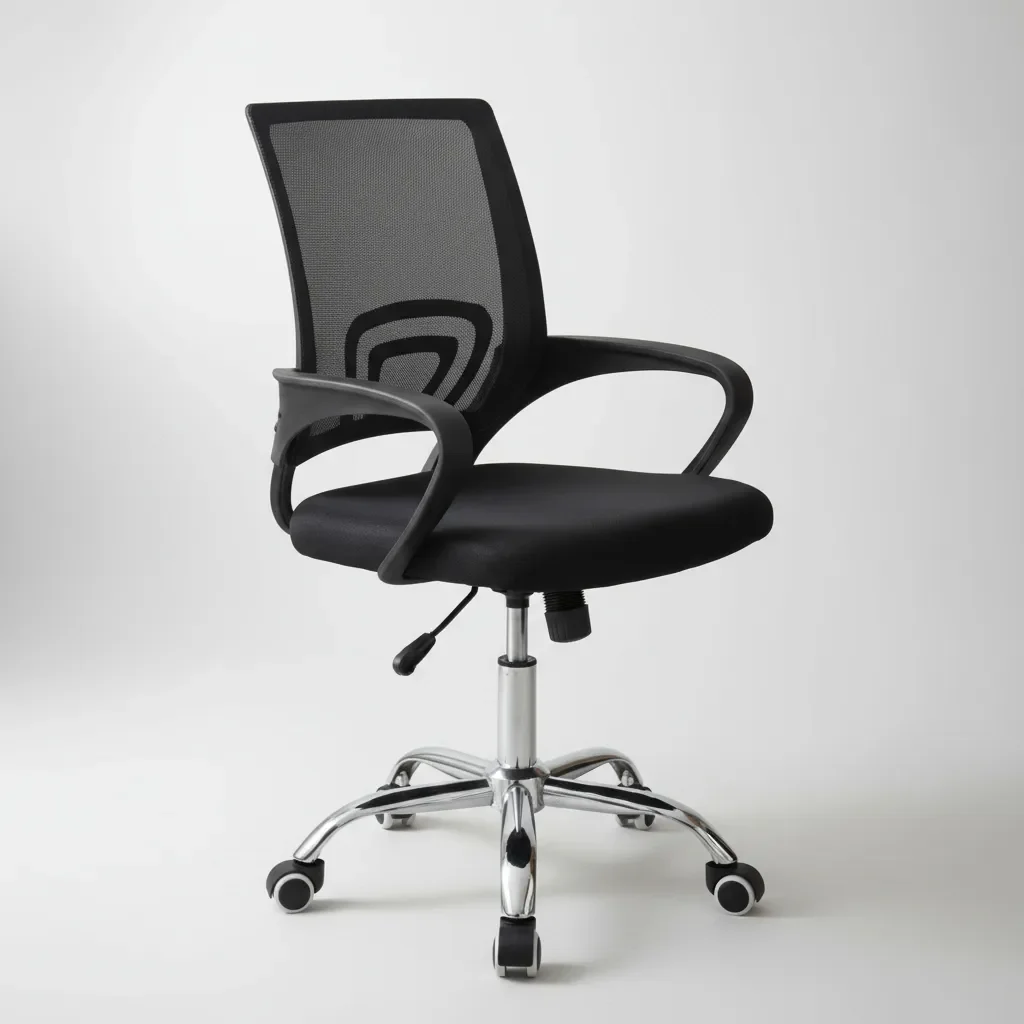 Casadeliacl - Silla De Oficina Ergonómica Genérica Para Escritorio Negro